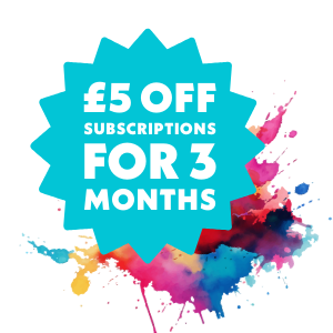 £5 off Subscriptions for 3 months